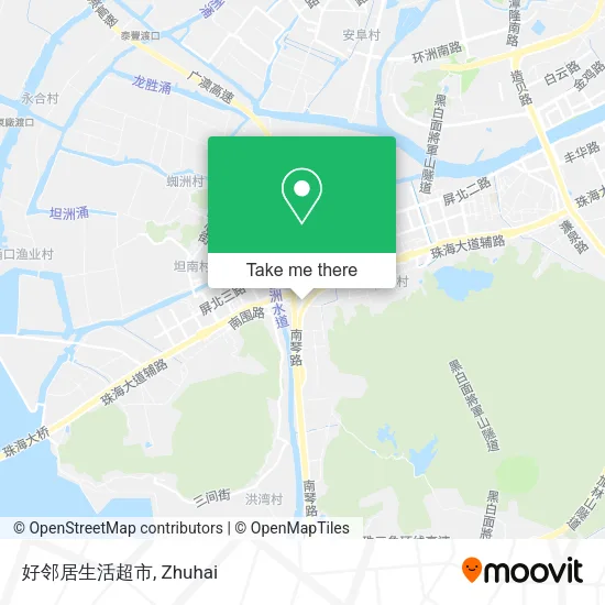 好邻居生活超市 map