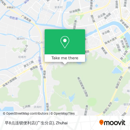 早8点连锁便利店(广生分店) map