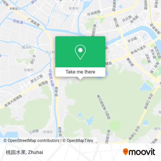 桃园水果 map