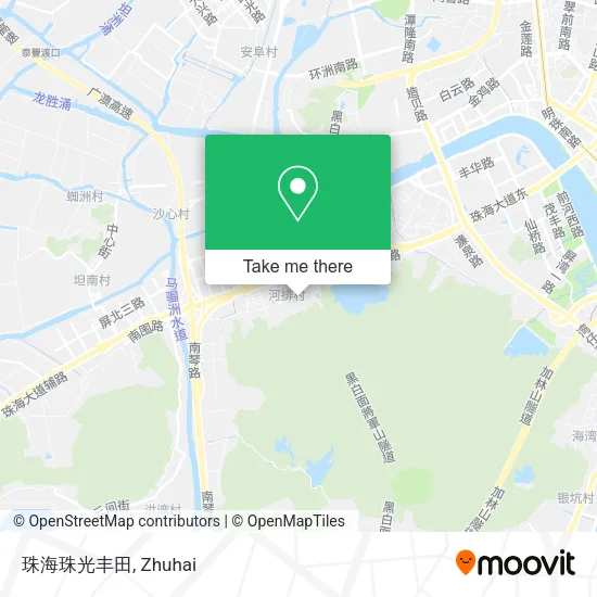 珠海珠光丰田 map