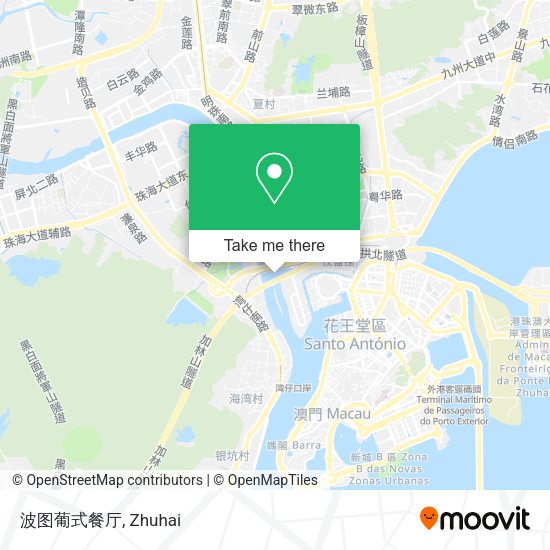 波图葡式餐厅 map