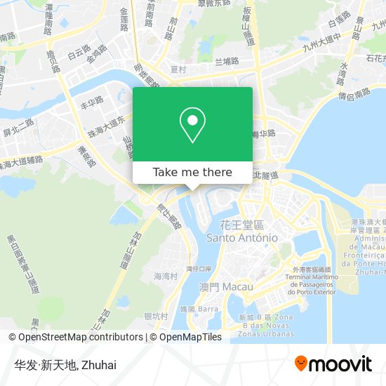 华发·新天地 map