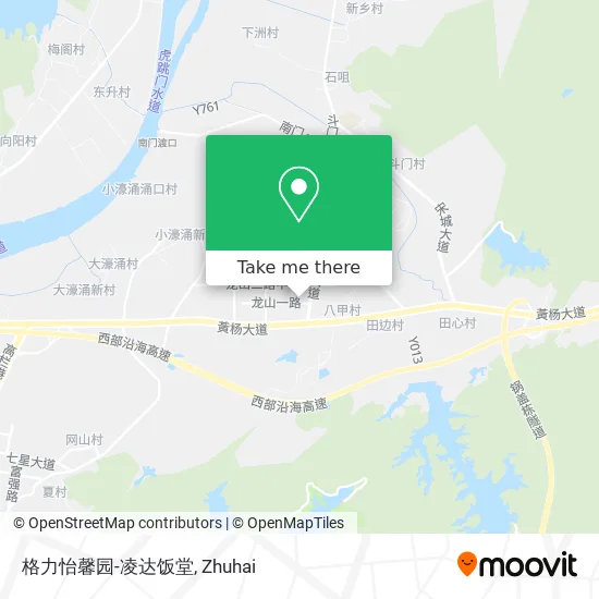 格力怡馨园-凌达饭堂 map