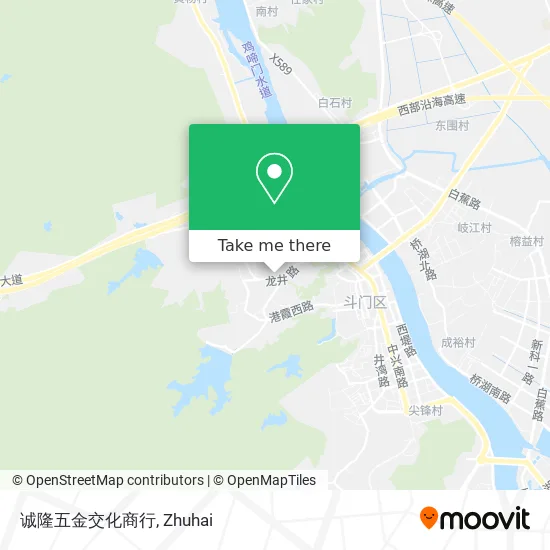 诚隆五金交化商行 map