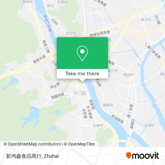 新鸿鑫食品商行 map