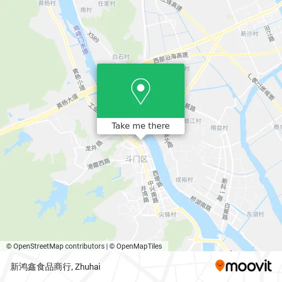 新鸿鑫食品商行 map