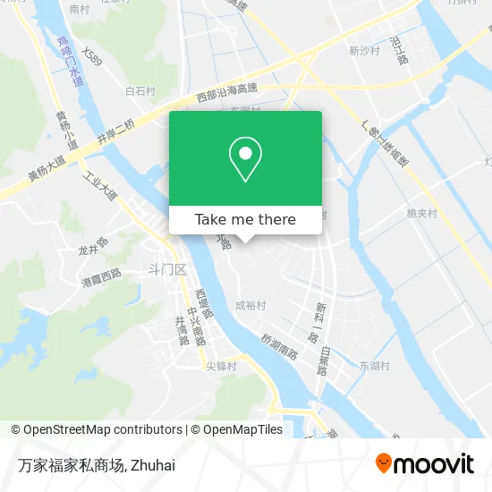 万家福家私商场 map