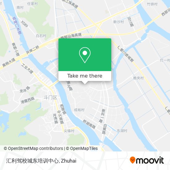 汇利驾校城东培训中心 map