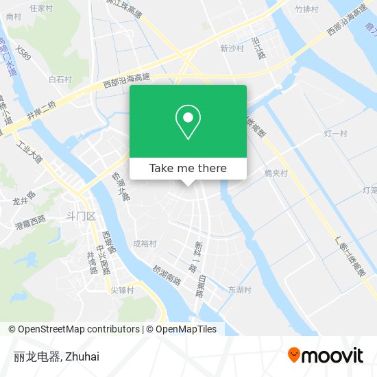 丽龙电器 map