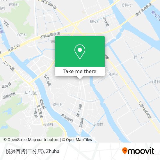 悦兴百货(二分店) map