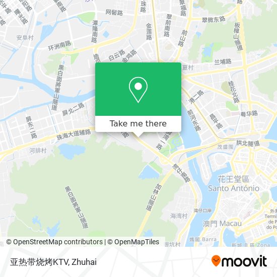 亚热带烧烤KTV map