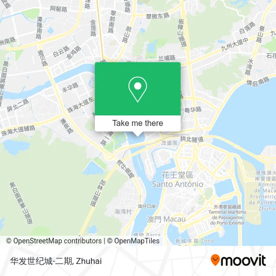 华发世纪城-二期 map