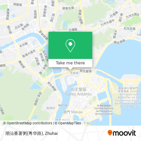 潮汕番薯粥(粤华路) map