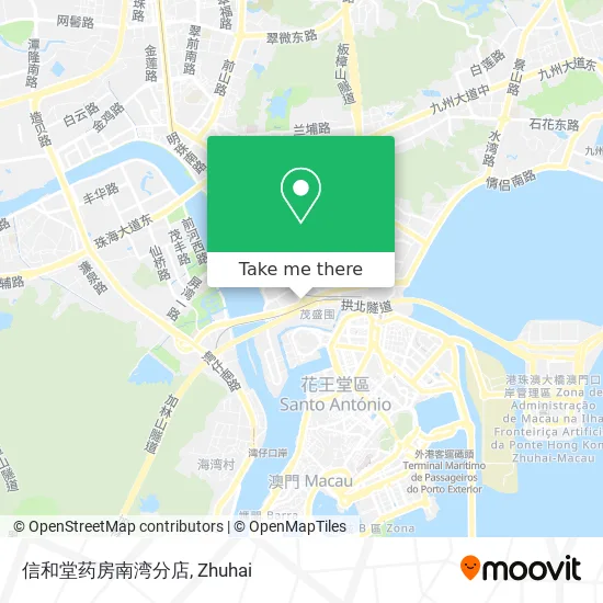 信和堂药房南湾分店 map