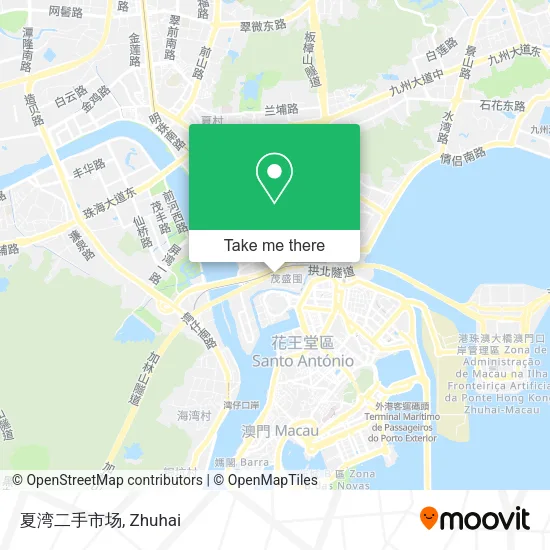 夏湾二手市场 map