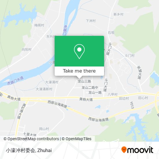 小濠冲村委会 map