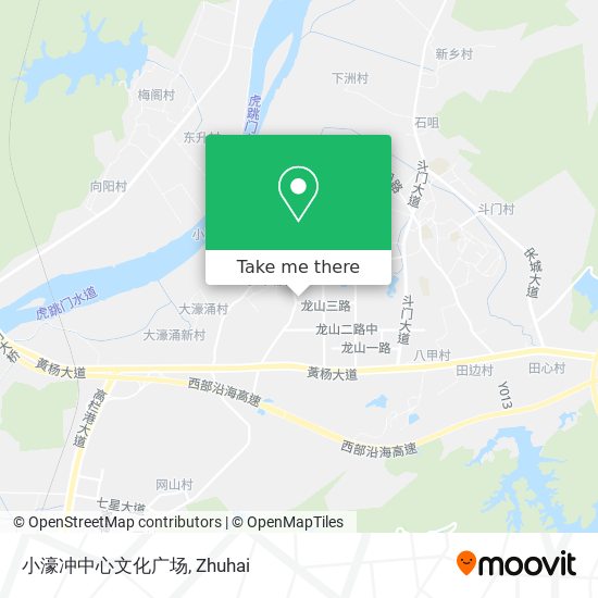 小濠冲中心文化广场 map