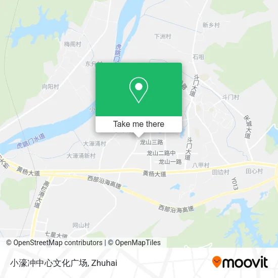 小濠冲中心文化广场 map