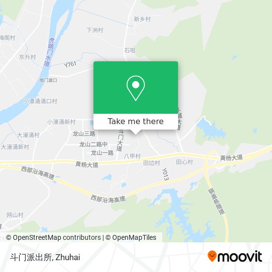 斗门派出所 map