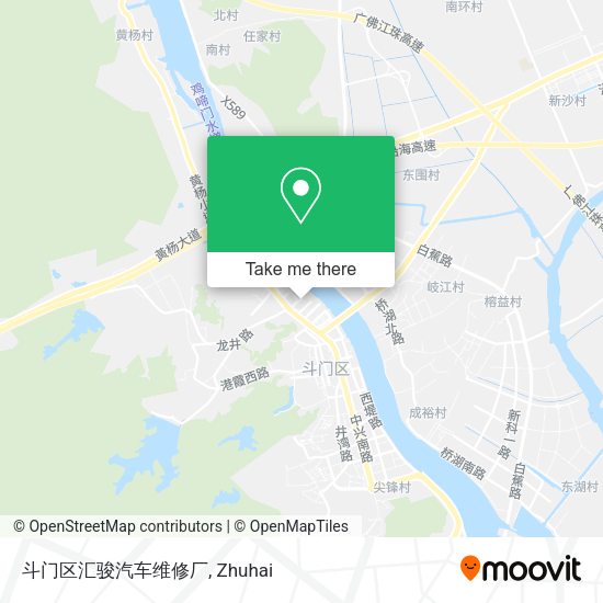 斗门区汇骏汽车维修厂 map
