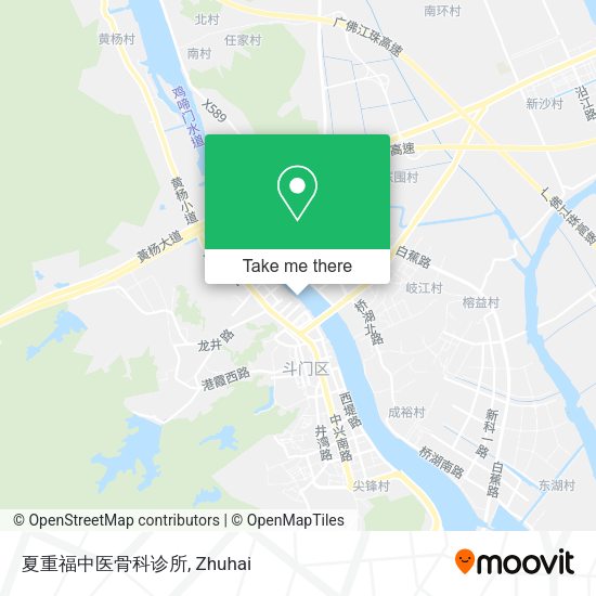 夏重福中医骨科诊所 map