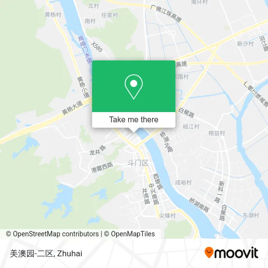 美澳园-二区 map