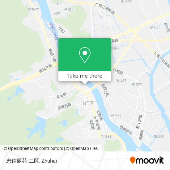 忠信丽苑-二区 map
