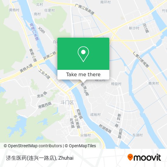 济生医药(连兴一路店) map