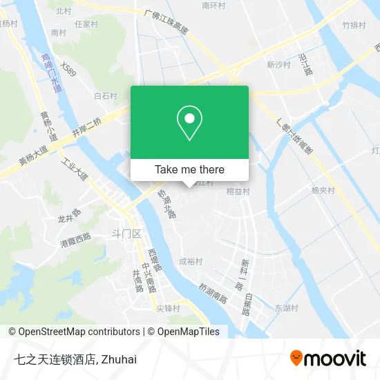 七之天连锁酒店 map
