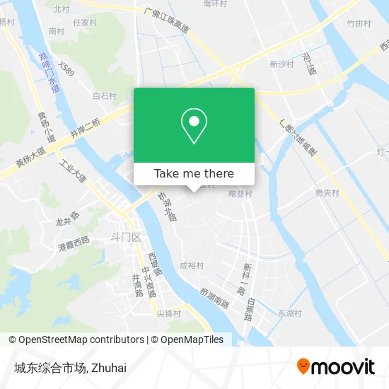 城东综合市场 map
