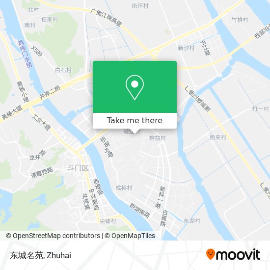 东城名苑 map