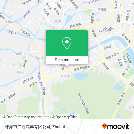 珠海市广通汽车有限公司 map