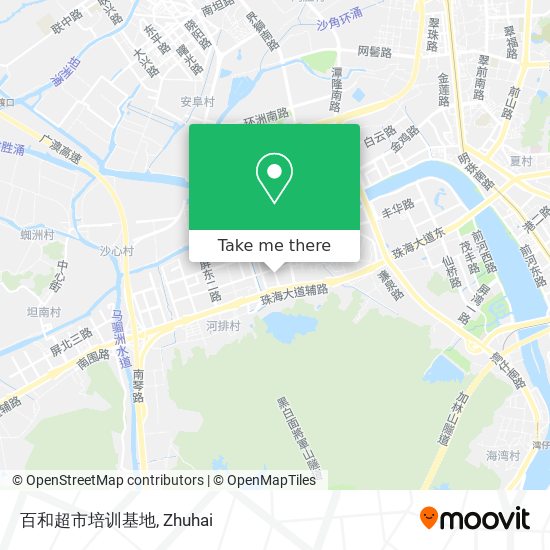 百和超市培训基地 map