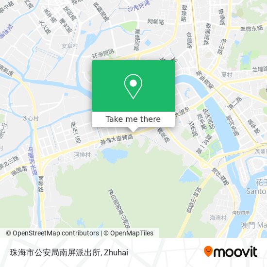 珠海市公安局南屏派出所 map