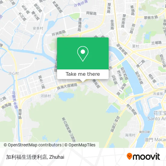 加利福生活便利店 map