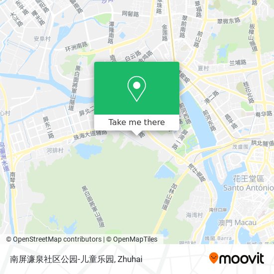 南屏濂泉社区公园-儿童乐园 map