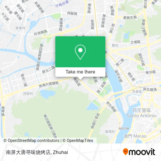 南屏大唐寻味烧烤店 map
