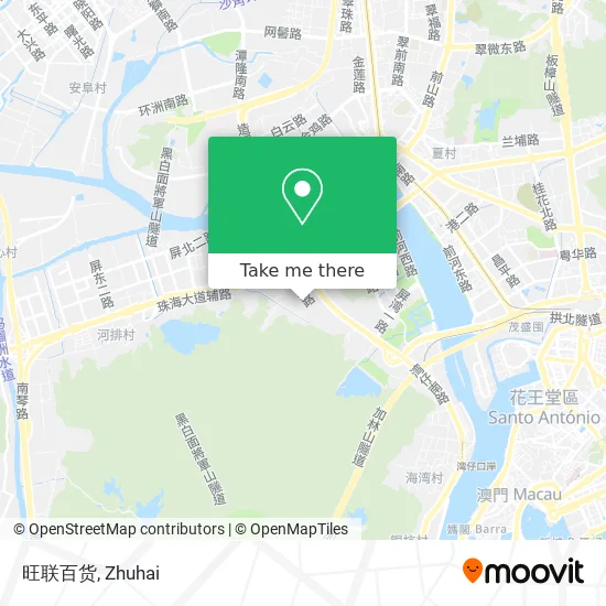 旺联百货 map