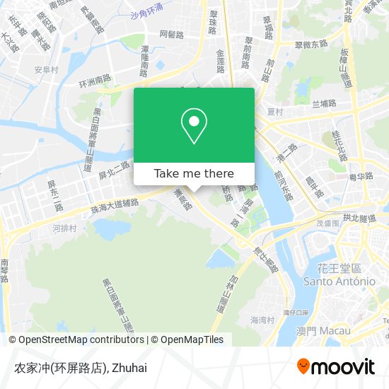 农家冲(环屏路店) map