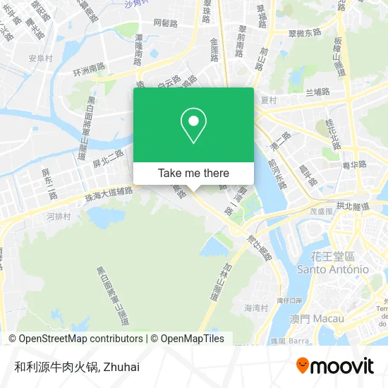 和利源牛肉火锅 map