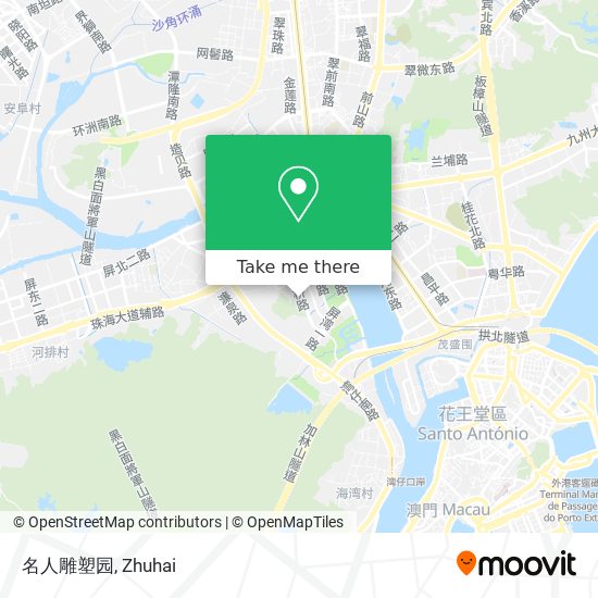 名人雕塑园 map