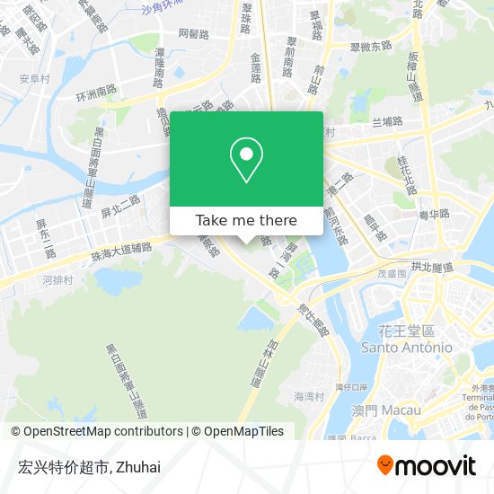 宏兴特价超市 map
