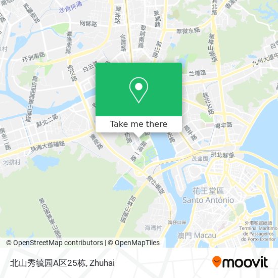 北山秀毓园A区25栋 map