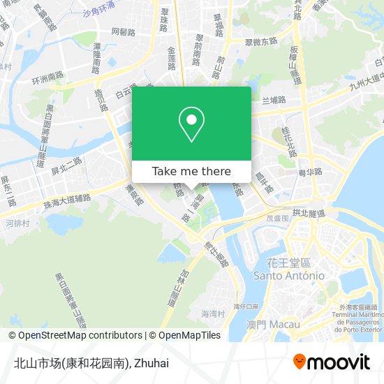 北山市场(康和花园南) map