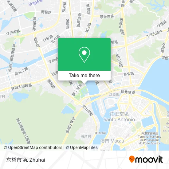 东桥市场 map