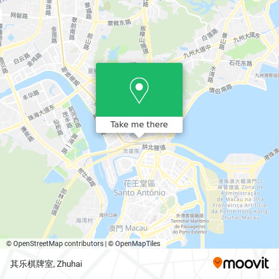 其乐棋牌室 map