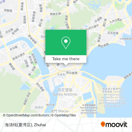 海清纯(夏湾店) map