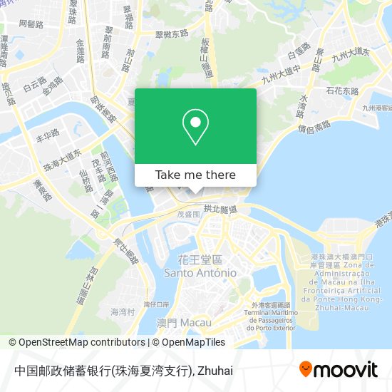 中国邮政储蓄银行(珠海夏湾支行) map