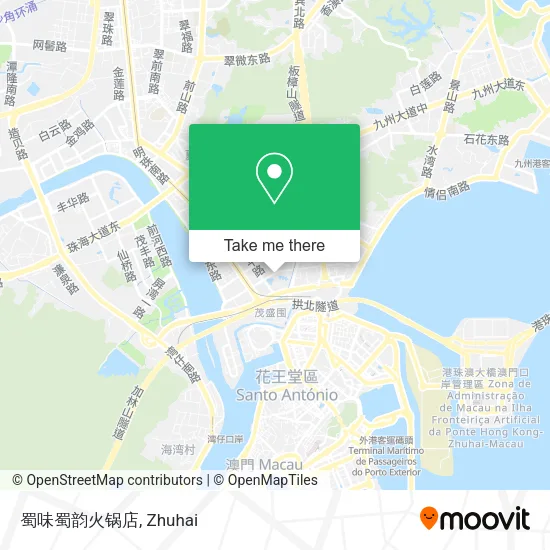 蜀味蜀韵火锅店 map