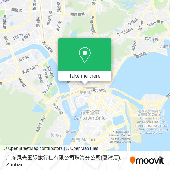 广东风光国际旅行社有限公司珠海分公司(夏湾店) map